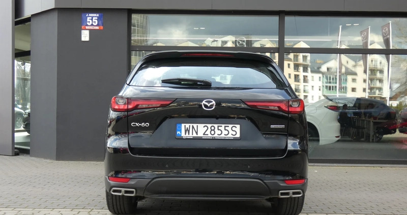Mazda CX-60 cena 184900 przebieg: 13700, rok produkcji 2022 z Nowy Targ małe 92